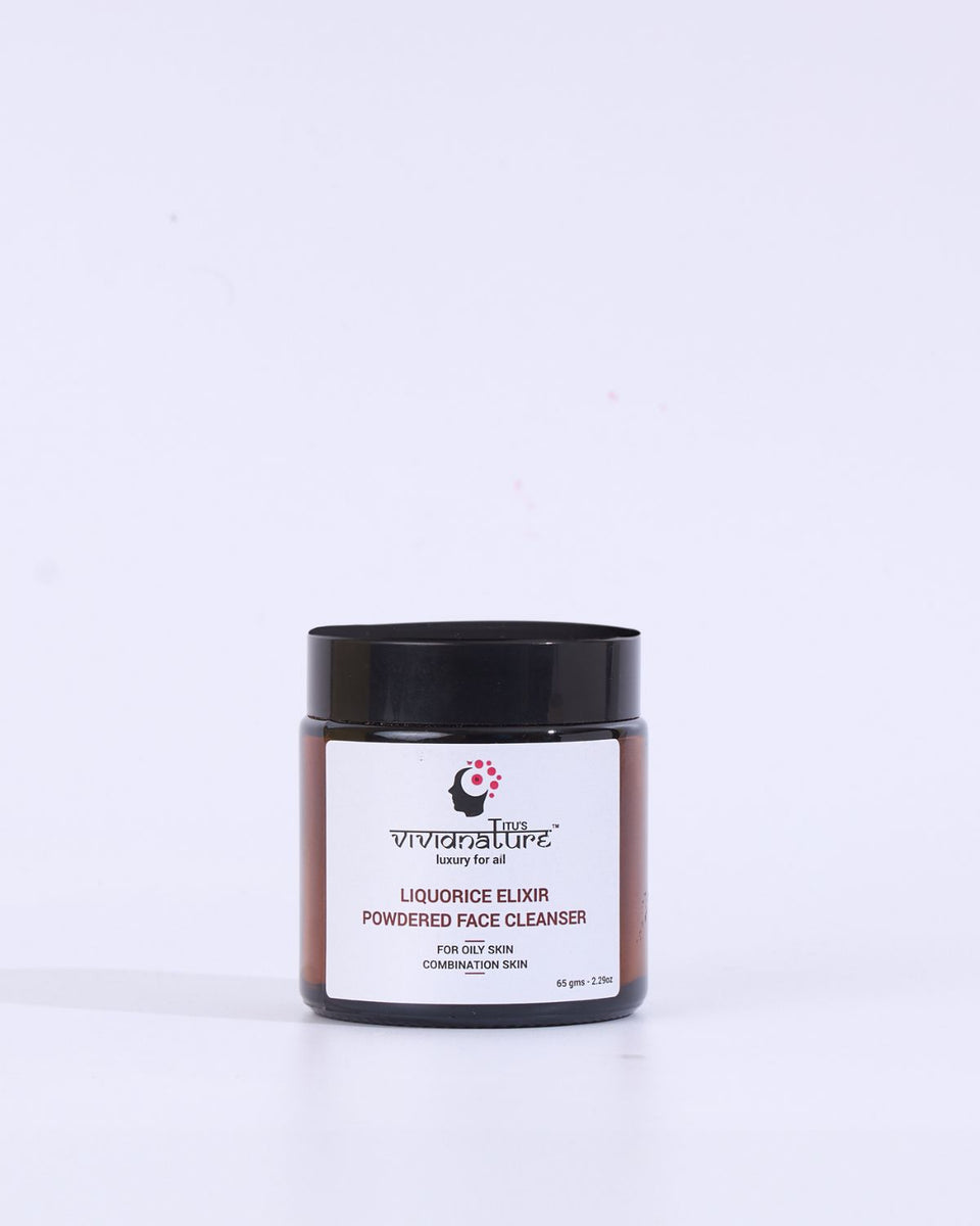 Liquorice Powder Face Cleanser Cleanser for Oily Skin Vivid Nature