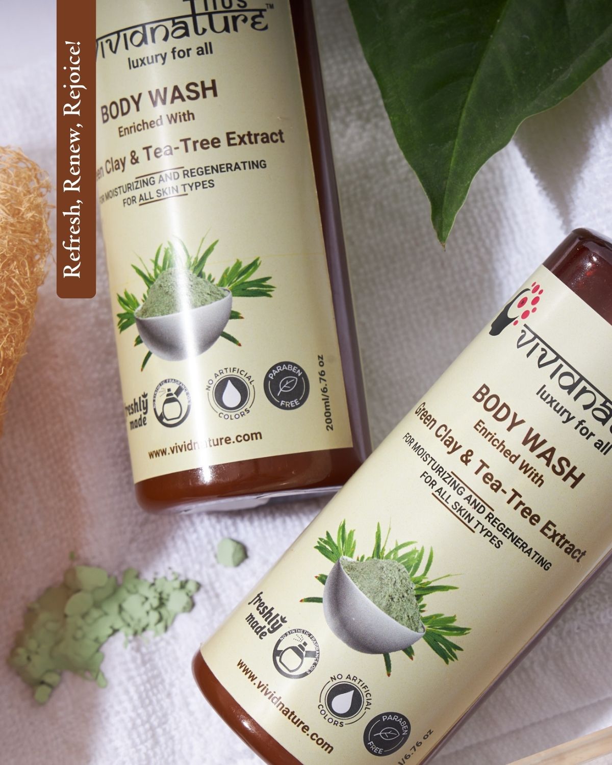Botanical Bliss Treat | Organic Body Wash |  Grapeseed & Almond Bodylotion