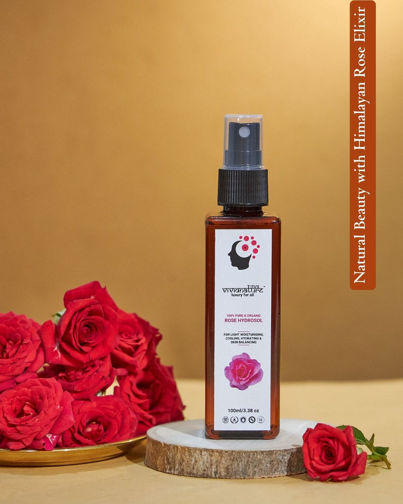 Rosewater Radiance: Your Path to Glowing Skin with Vivid Nature!