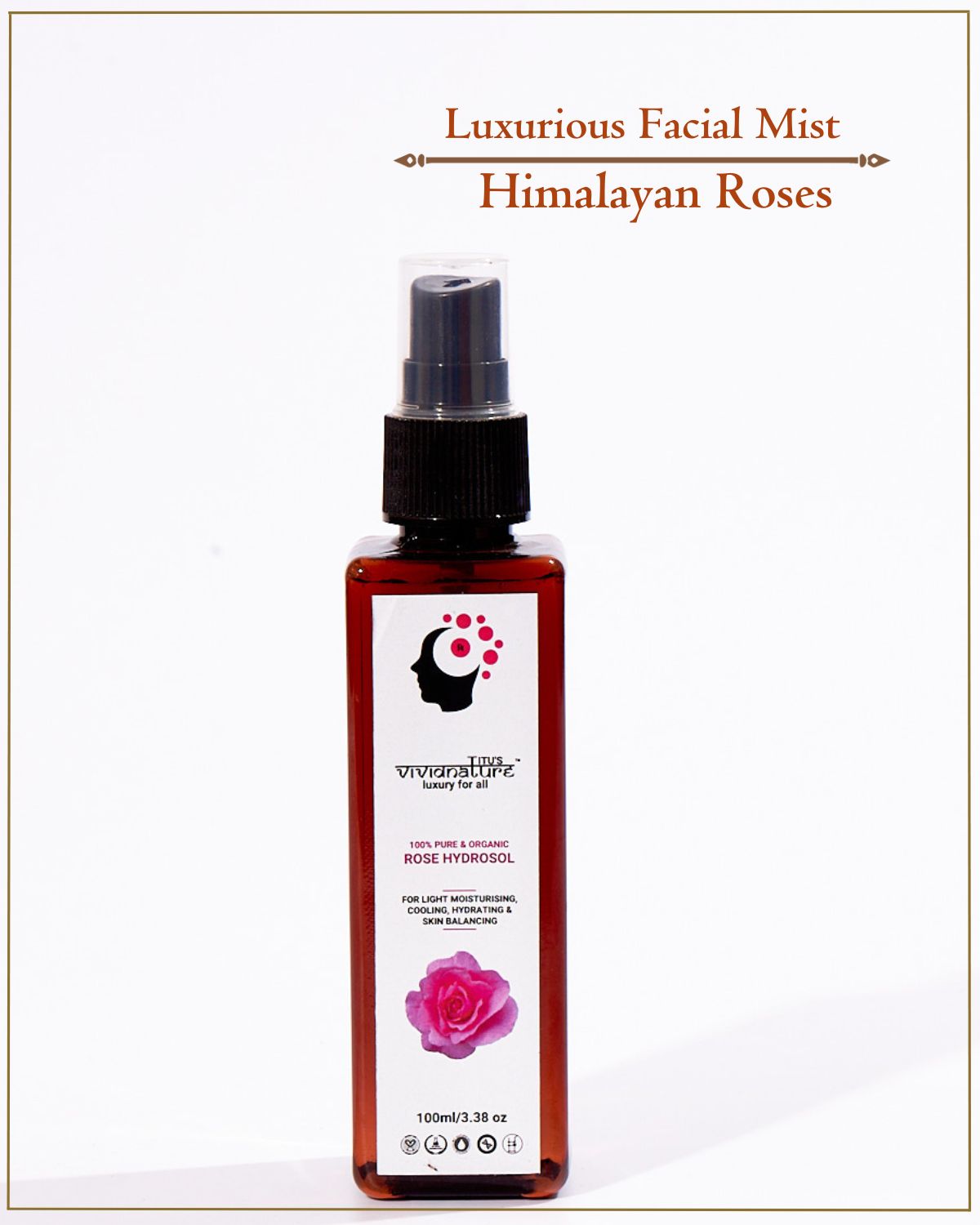 Rose Toner | Rose Water For Face | Rose Water Edible