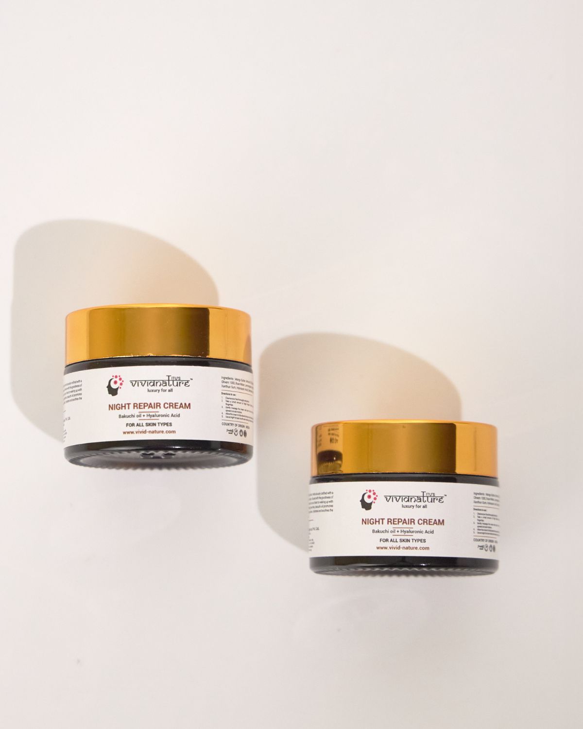 Night Repair Cream | Best For Skin Elasticity and Hydration | Bakuchi oil | Hyaluronic Acid