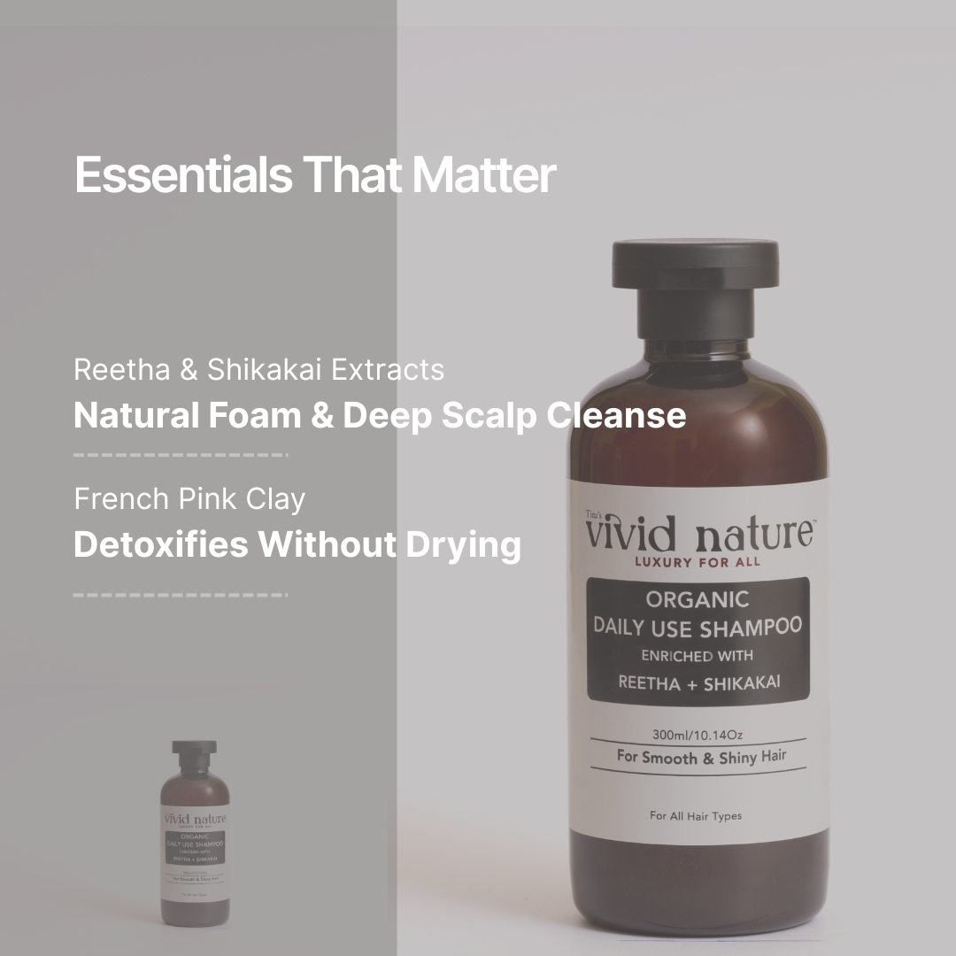 Organic Shampoo | Shampoo For Shiny Hair | Reetha Shikakai