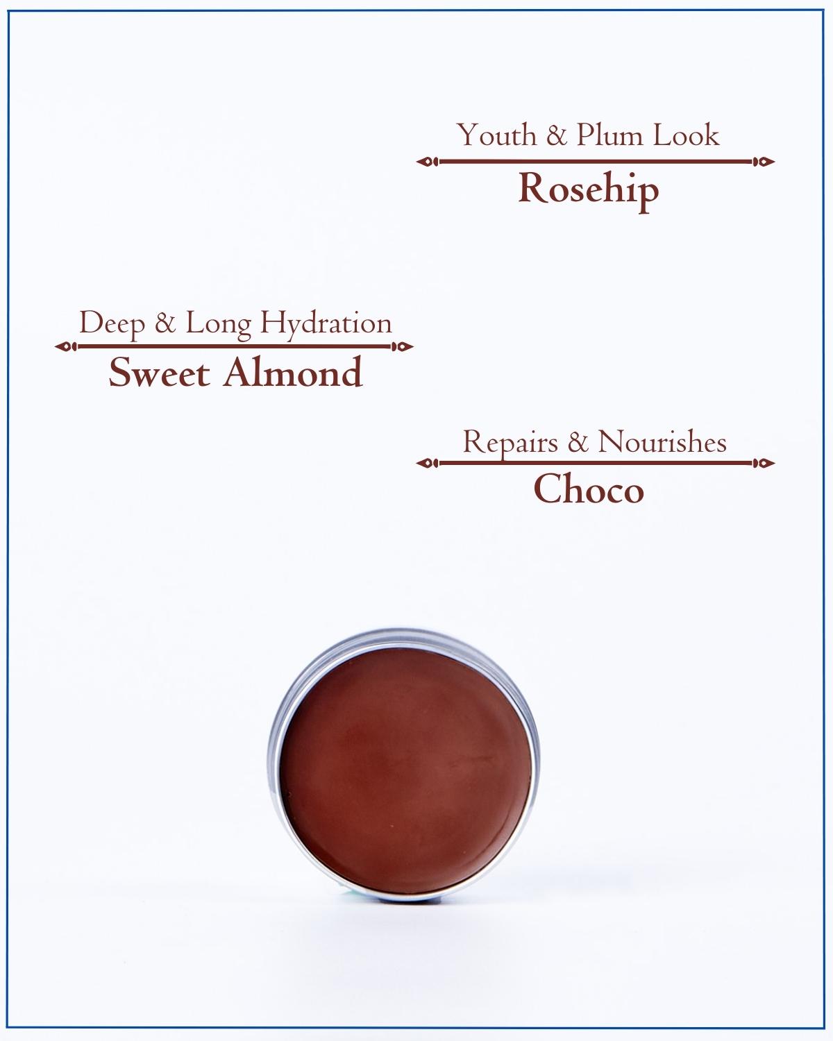 Choco Lip Balm | Moisturizing Lip Balm for Dark Lips | Best for Pigmented lips