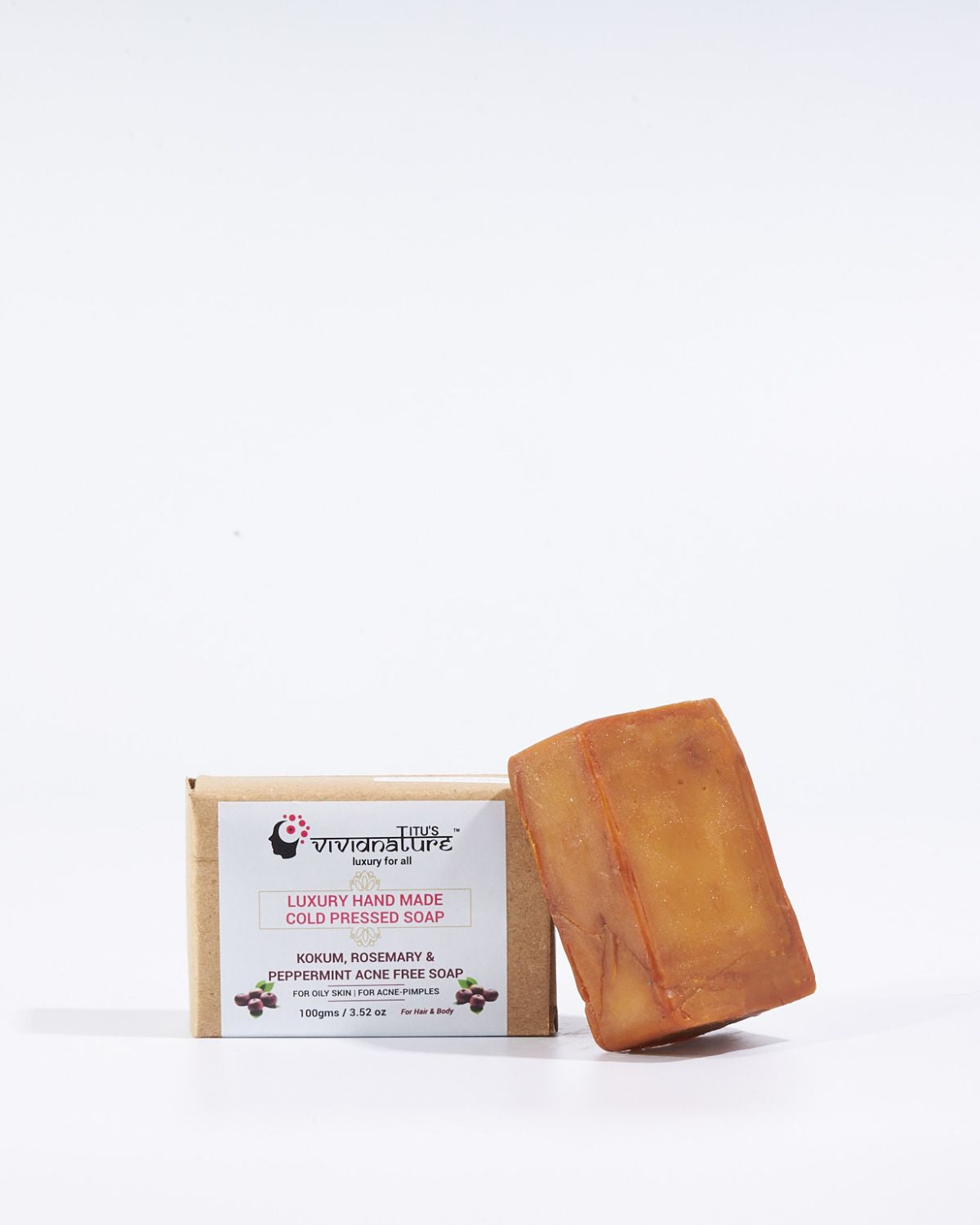 Kokum Rosemary Peppermint Handmade Soap | Organic Soap | Best for oily Skin