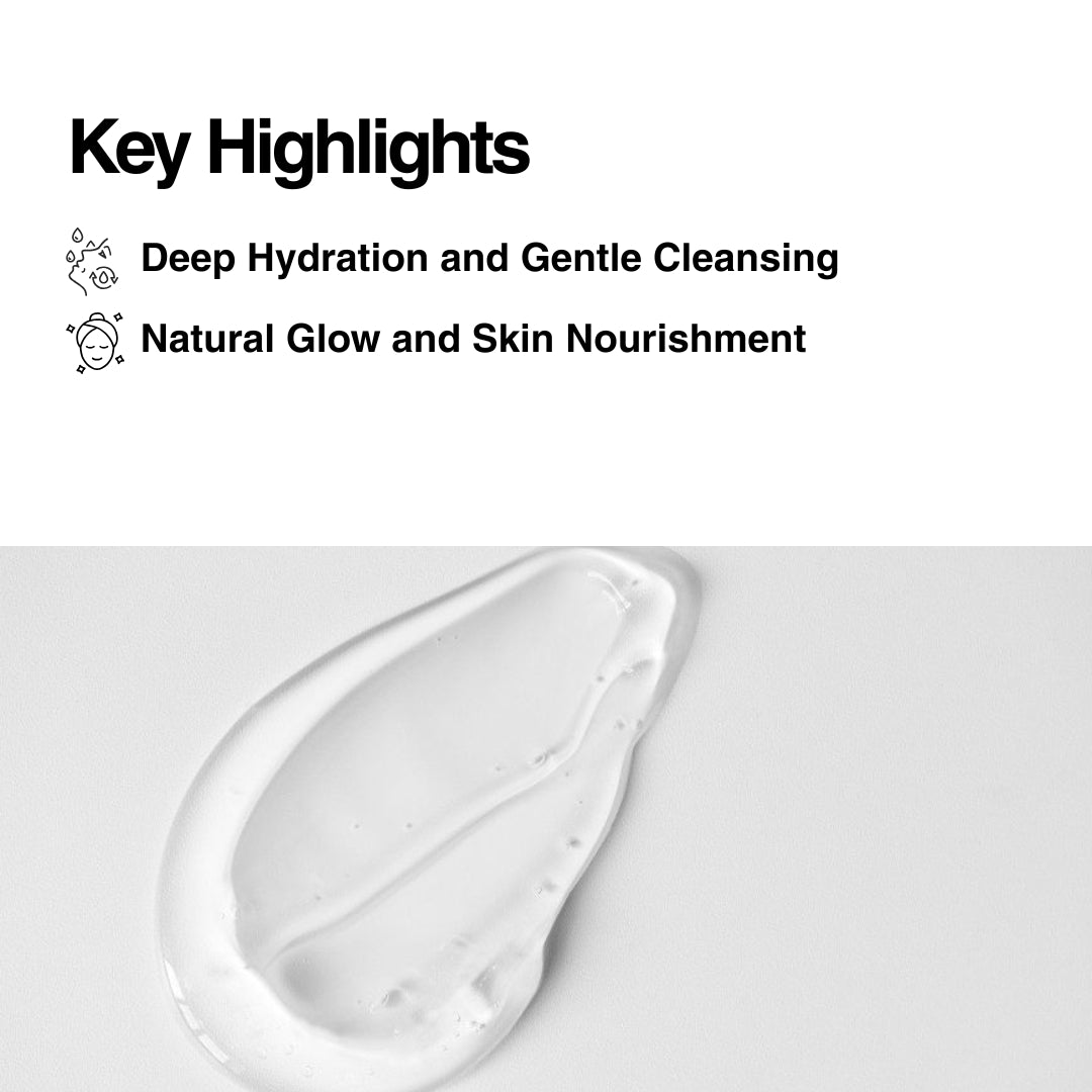 Natural Kumkumadi face cleanser enriched with Rose Water and Aloe Vera to gently cleanse, tone, and soothe dry skin for radiant, refreshed complexion.