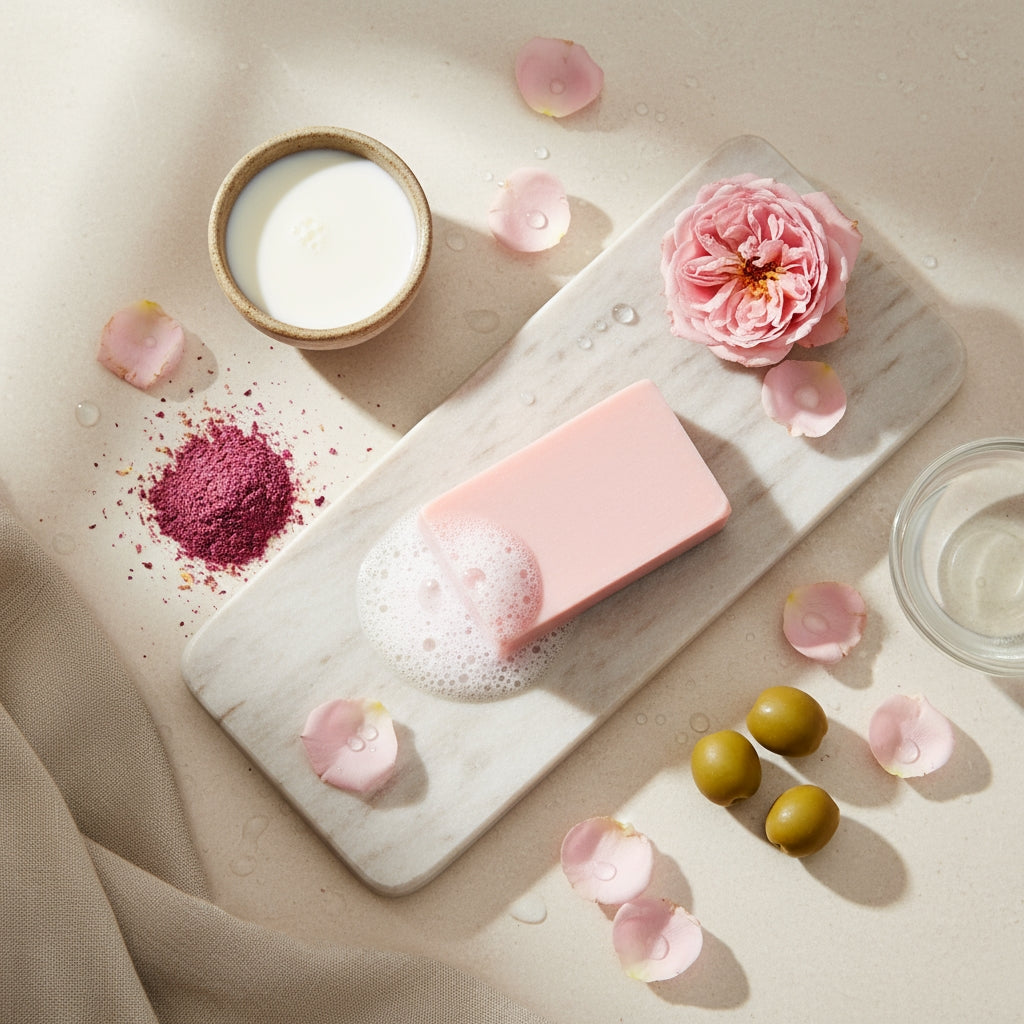 Goat Milk Soap | Rose Soap  | Skin Brightening Soap